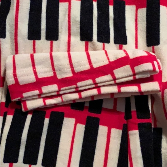 Lularoe piano key leggings - Picture 2 of 4